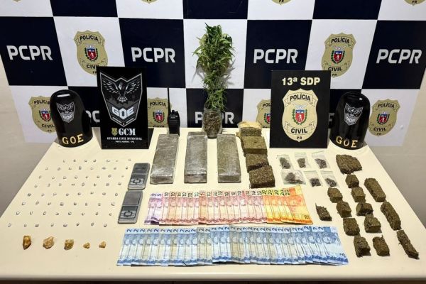 Forças de segurança intensificam ações de fim de ano e desarticulam ponto de tráfico no Paraná