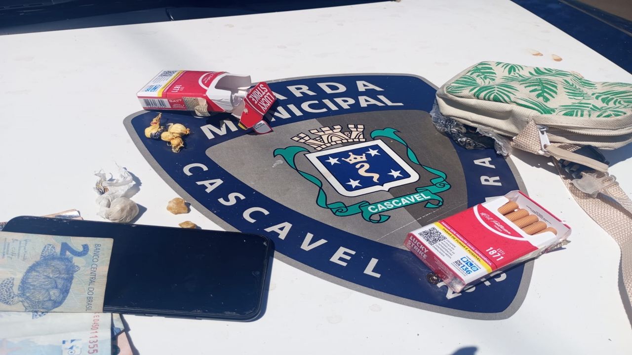 Motocicleta furtada é recuperada pela GM após fuga alucinante pelas ruas de Cascavel