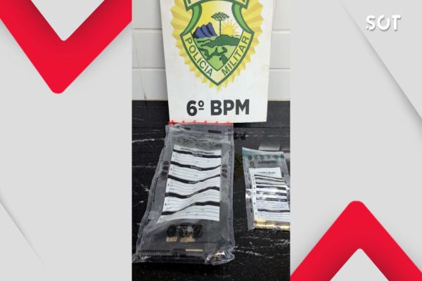 Imagem referente a notícia: Confronto armado na BR-163, termina com mulher baleada e suspeitos detidos pela PM