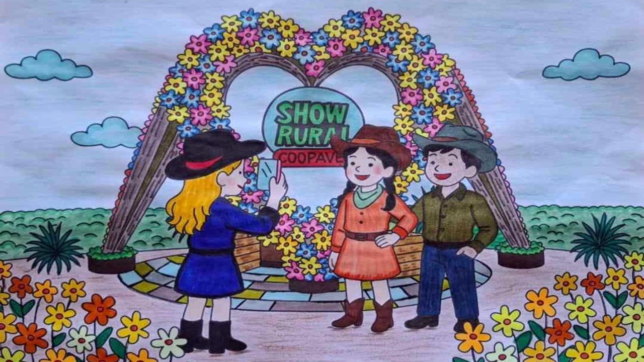 Concurso de Desenhos: Arte e agronegócio se integram em ação inédita do Show Rural