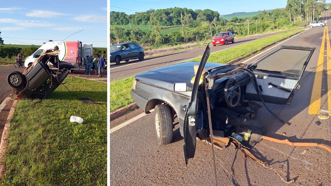 Acidente gravíssimo na BR-272 resulta na morte do ex-vereador de Farol, Gentil Costa
