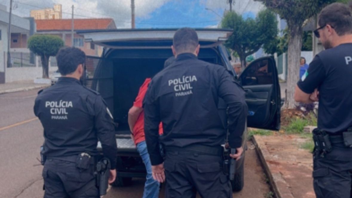 PCPR prende homem suspeito de crimes graves contra três crianças em Quedas do Iguaçu
