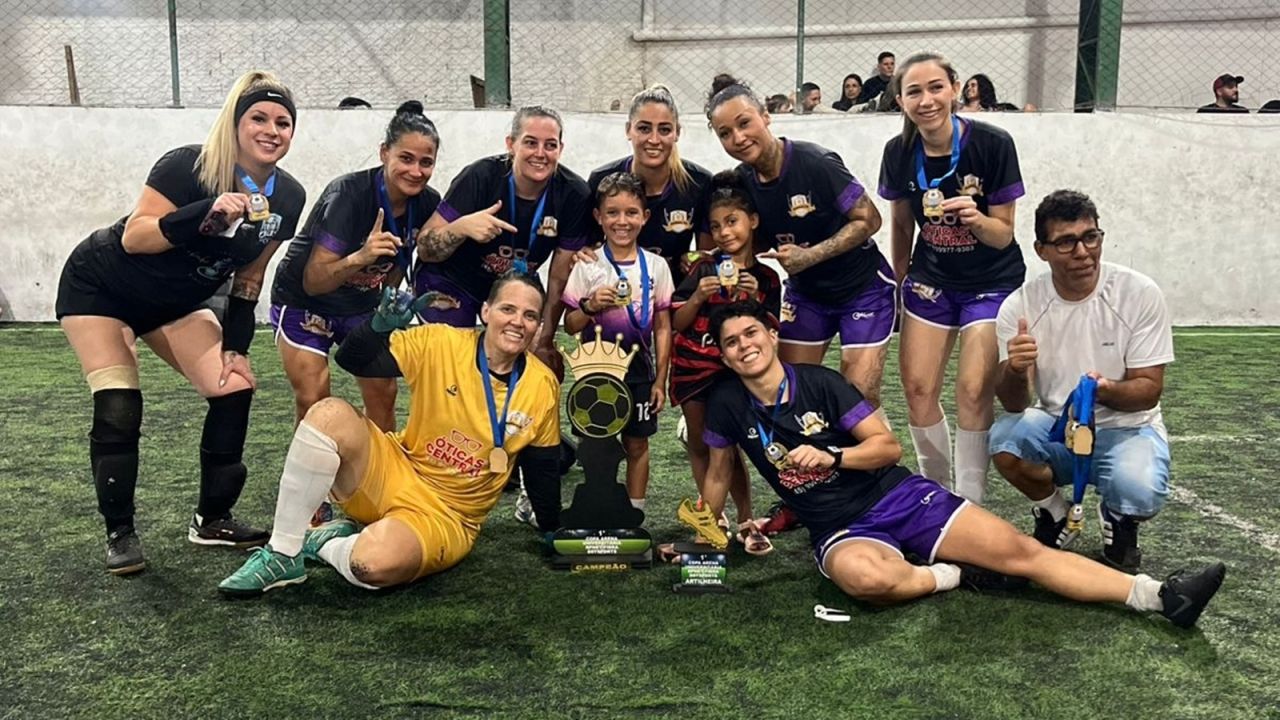 Raffary conquista o titulo de campeão da  1ª Copa Bola na Rede/RPNet Fibra/LFFA