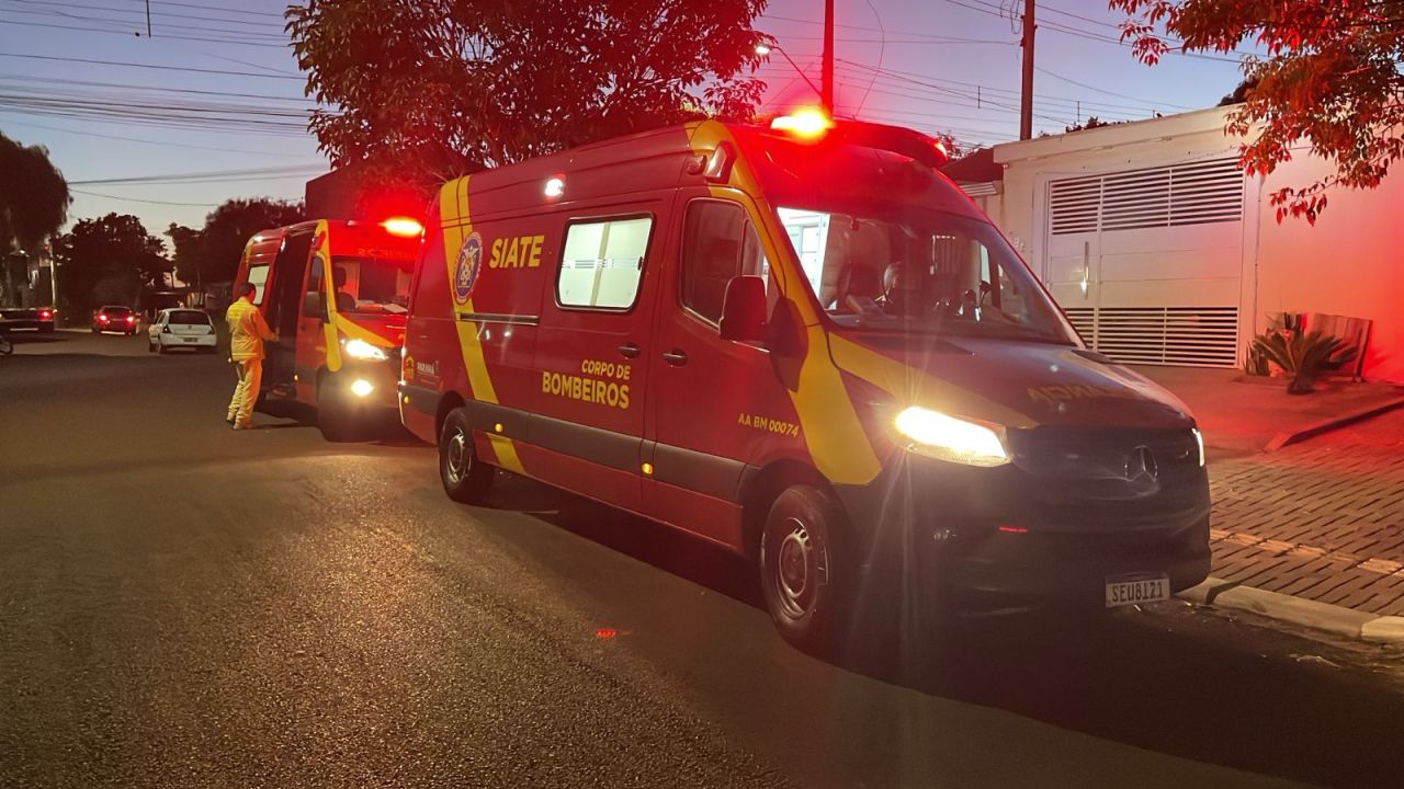Colisão entre duas motocicletas deixa três feridos na região norte de Cascavel
