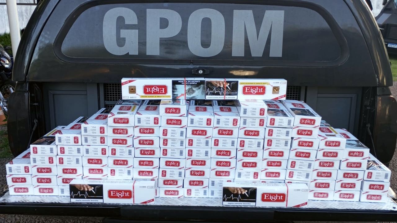 Guarda Municipal apreende 105 maços de cigarros contrabandeados na Rodoviária de Cascavel