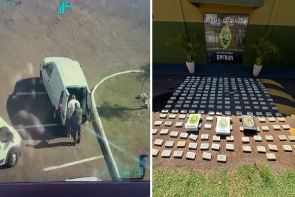 Ação Conjunta detém duas pessoas e apreende de cerca de 5 kg de cocaína e 220 kg de crack na BR-277 em Cascavel