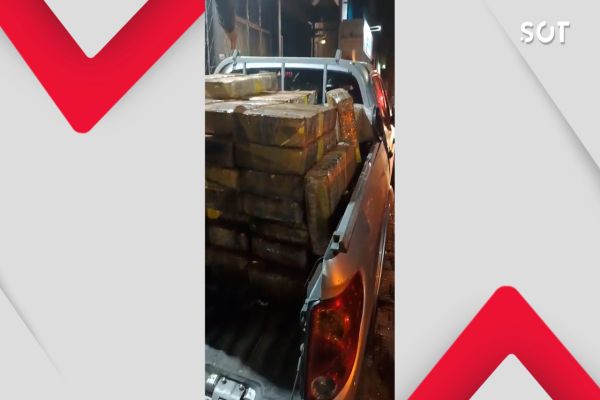 Imagem referente a notícia: Guarda Municipal apreende cerca de 700 kg de maconha na zona rural de Cascavel