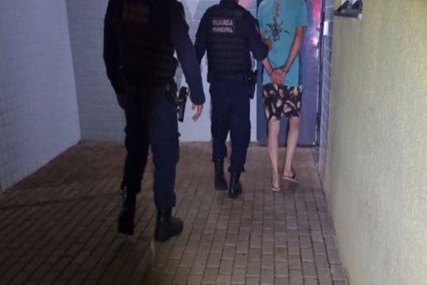 Guarda Municipal prende homem por violência doméstica após atendimento a gestante em UPA