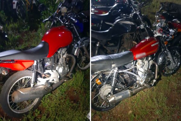 Imagem referente a notícia: PPTran recolhe duas motocicletas irregulares durante fiscalização no Centro de Cascavel