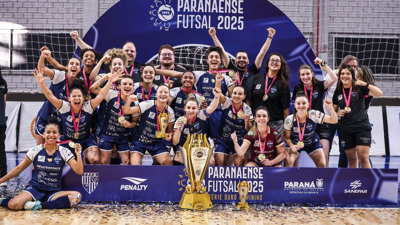 32 vitórias em 42 jogos marcam a temporada 2025 do Stein Cascavel Futsal