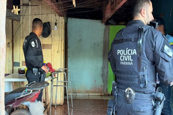 Imagem referente a notícia: Polícia Civil prende avô por estupro de vulnerável contra uma adolescente de 14 anos em Cascavel