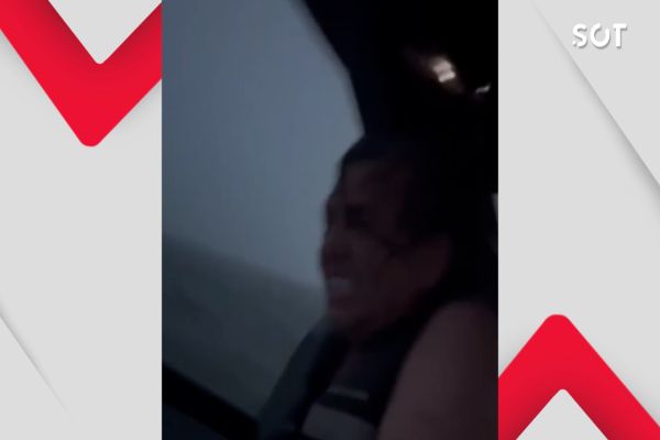 Temporal repentino assusta empresário durante passeio de barco em lago de Boa Vista da Aparecida