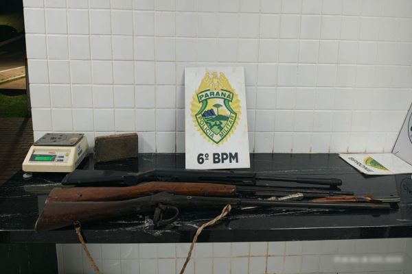 Imagem referente a notícia: PM prende homem por violência doméstica e cárcere privado na BR-277 em Cascavel