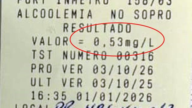 Imagem referente a notícia: Operação Alcoolemia resulta em prisão por embriaguez ao volante na PR-486