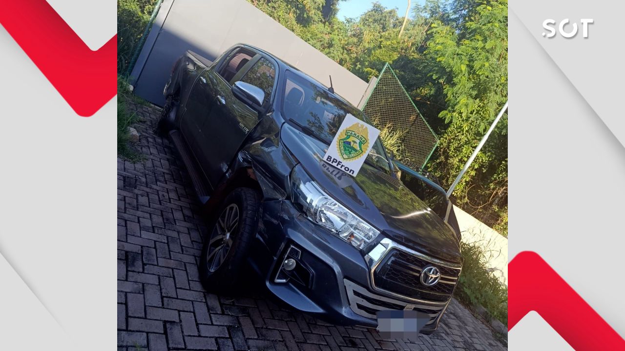 Ação integrada da PM prende suspeito e recupera caminhonete furtada após perseguição de quase 80 km no Oeste do Paraná