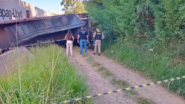 Colisão entre caminhão e trem deixa vítima fatal em Ipiranga e mobiliza investigação