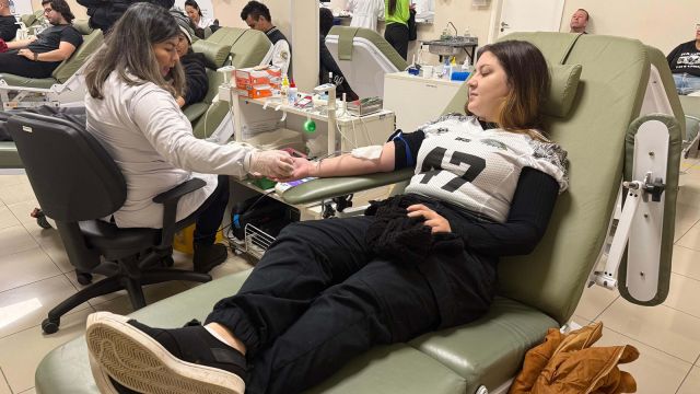 Imagem referente a notícia: Hemepar registra baixa no estoque e convoca doadores dos tipos O- e O+