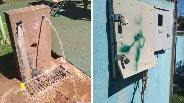 Vandalismo no campo sintético de Ouro Verde acende alerta em Corbélia