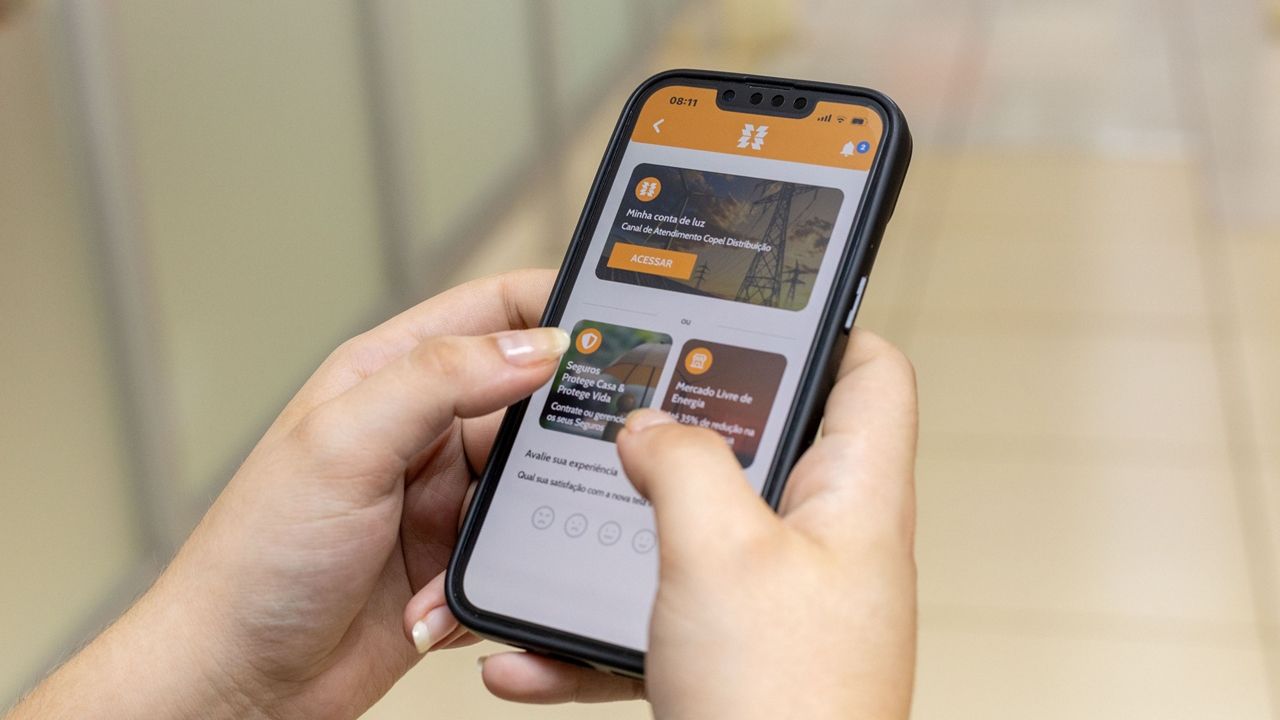 Canais digitais são preferência em 95% das solicitações de clientes da Copel