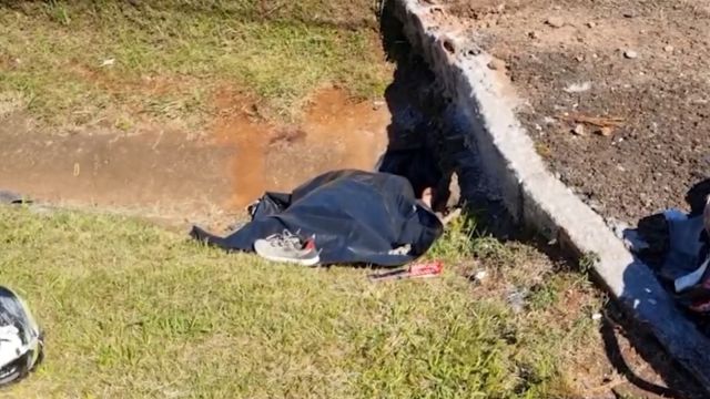 Imagem referente a notícia: Homem morre e mulher fica gravemente ferida em colisão de trânsito na marginal da BR-277 em Cascavel