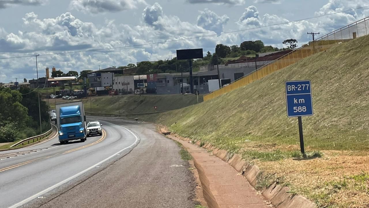 BR-277 passa por mudança nos marcos quilométricos e exige atenção redobrada de motoristas no Oeste do Paraná