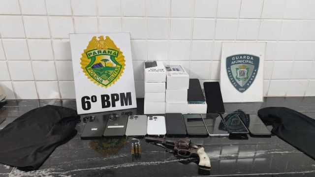 Assalto, agressão e fuga frustrada: PM apreende adolescentes após roubo em loja no Centro