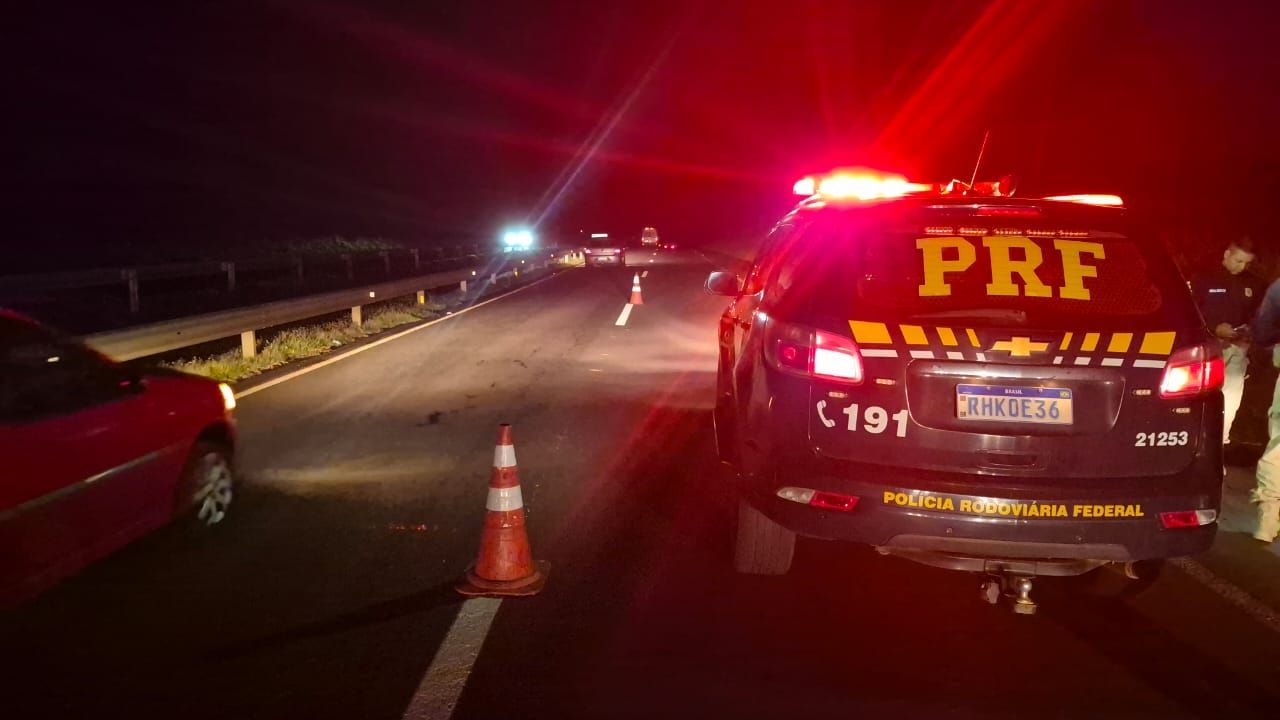 Idoso morre após atropelamento na BR-369 em Jataizinho; veículo foge sem prestar socorro