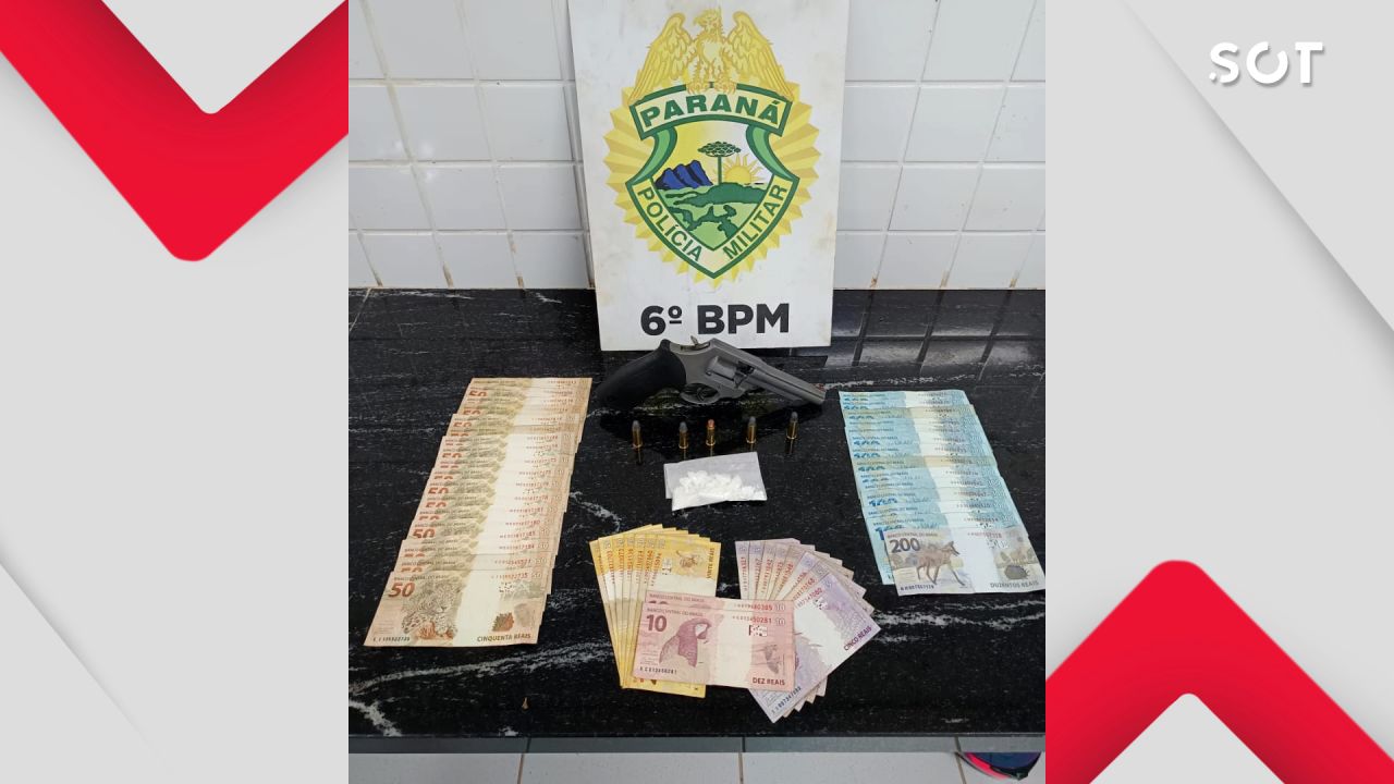 Duas mulheres foram presas durante ação da Polícia Militar no centro de Cascavel