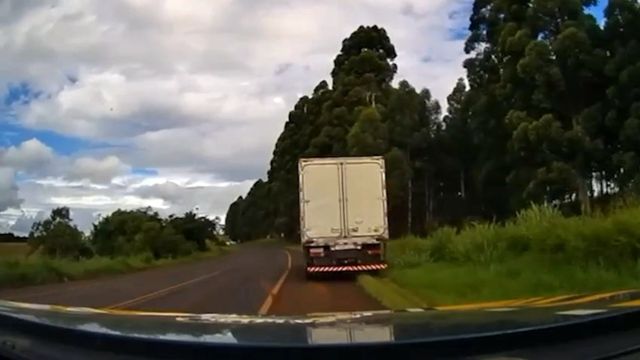 Perseguição na BR-373 termina com prisão de caminhoneiro embriagado em Coronel Vivida