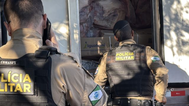 Imagem referente a notícia: Tentativa de assalto a caminhão termina com homem baleado na BR-277, em Cascavel