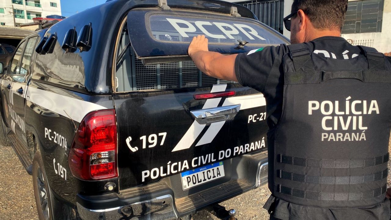 Ação integrada prende suspeito de duplo homicídio em Três Barras do Paraná, durante operação em Curitiba