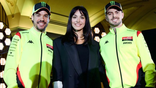 Atriz Desirée Pöpper apresenta lançamento da temporada 2026 da MotoGP na Itália