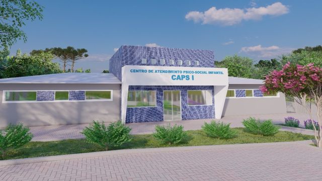 Imagem referente a notícia: Obra do novo CAPS Infantojuvenil avança e reforça estrutura da saúde mental em Cascavel