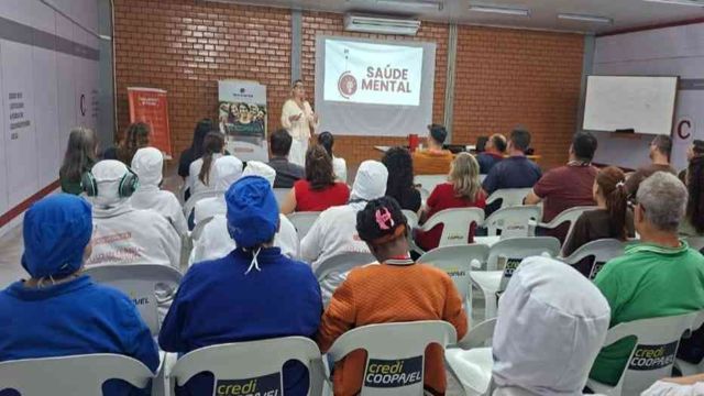 Imagem referente a notícia: Saúde mental é assunto de palestra na Coopavel