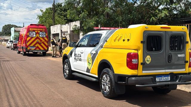 Imagem referente a notícia: Idoso de 77 anos é esfaqueado no Bairro Interlagos, em Cascavel