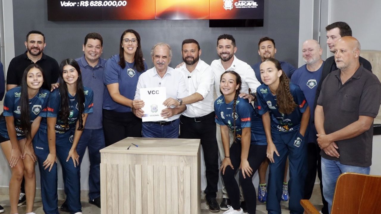 Cascavel oficializa novo Chamamento do Esporte e garante R$ 18,7 milhões em investimentos até 2029