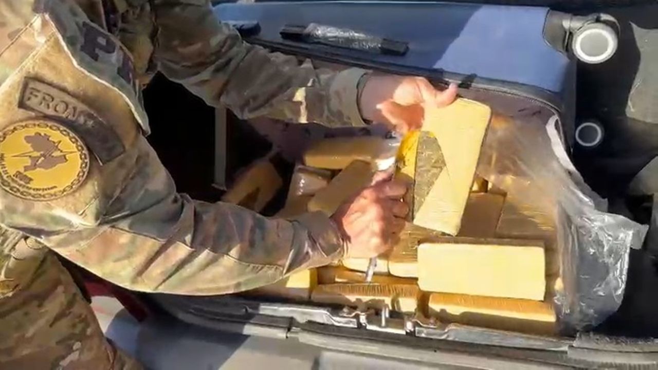 PRF apreende 90 kg de maconha após perseguição e fuga na BR-277, em Céu Azul