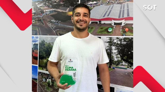 Imagem referente a notícia: Corbélia é reconhecida com Selo Clima Paraná por ações sustentáveis