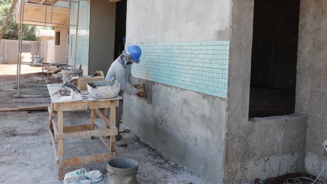 Imagem referente a notícia: Com avanço das obras da nova USF Lago Azul, atendimentos terão mudanças temporárias