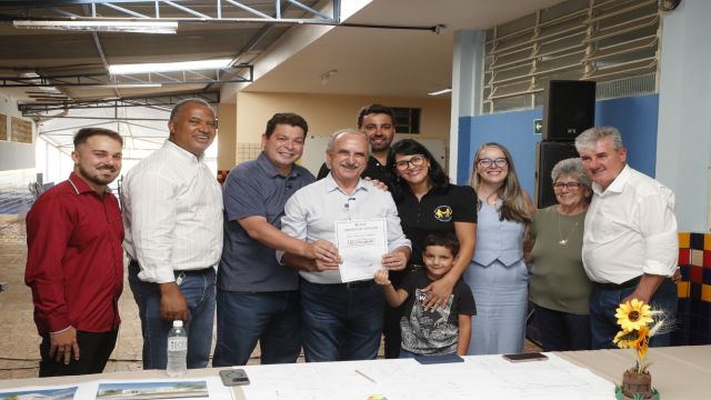 Imagem referente a notícia: Educação avança na área rural e Prefeitura começa a obra de novo Cmei no distrito de Juvinópolis