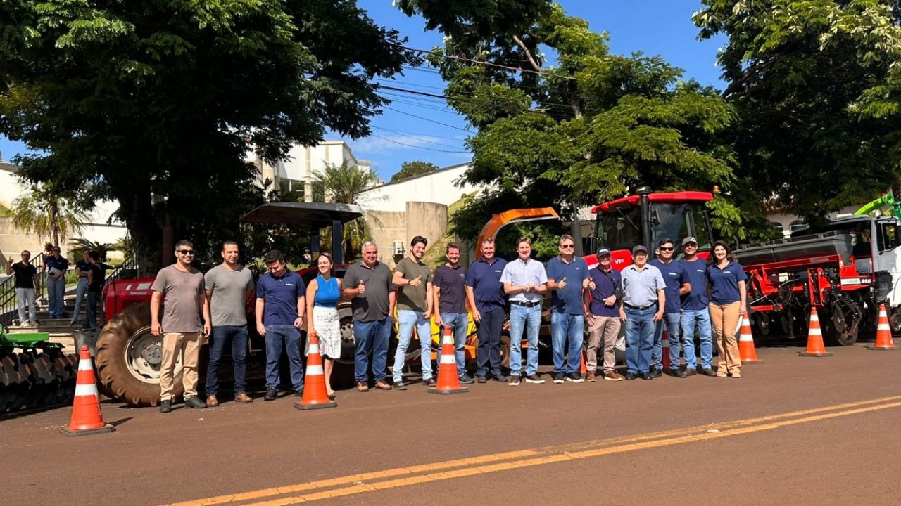 Município de Corbélia reforça frota da Agricultura com novos equipamentos e amplia apoio ao produtor rural