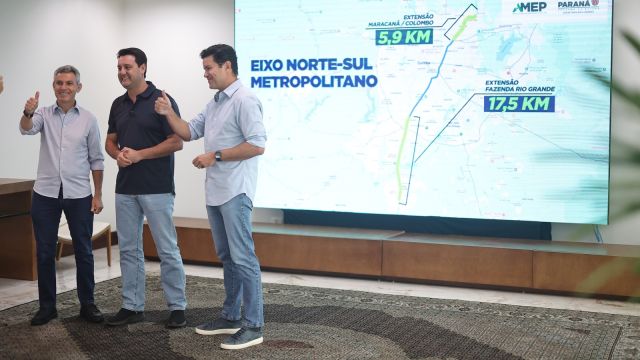 Estado vai implementar corredor de ônibus para conectar Colombo, Curitiba e Fazenda Rio Grande