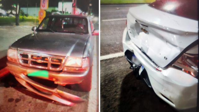 Embriaguez ao volante termina em prisão e remoção de veículo após colisão na Av. Tancredo Neves em Cascavel