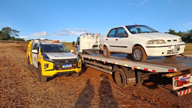 Operação Verão Costa Oeste resulta em apreensão de veículo após fuga na PRC-467 em Marechal Cândido Rondon