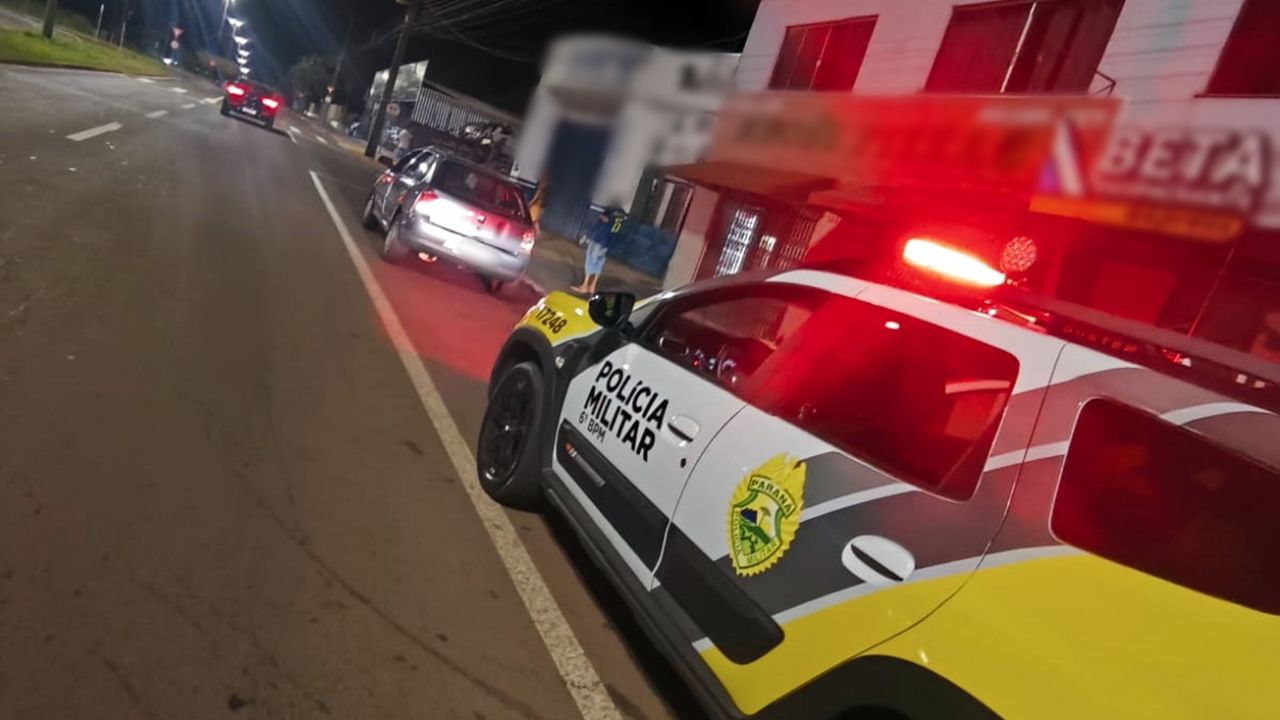 Operação da PM prende motorista por embriaguez ao volante e recolhe veículo ao pátio do Detran