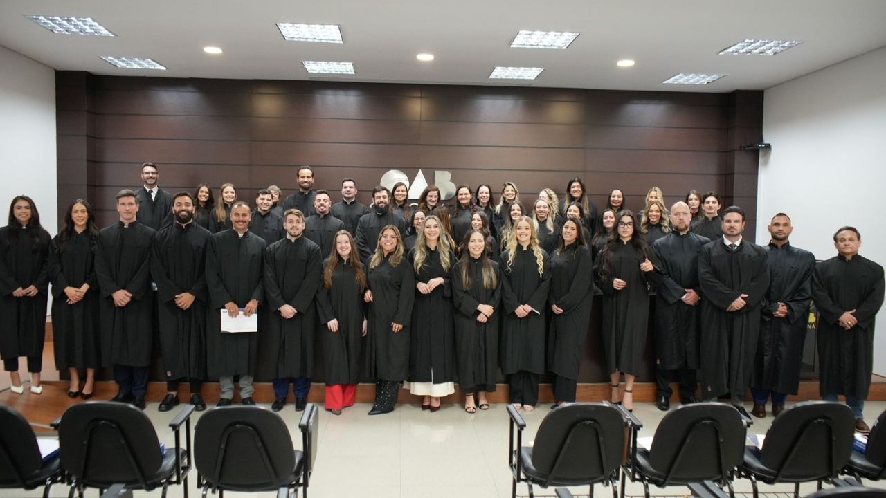 OAB Cascavel realiza primeiro juramento da advocacia de 2026
