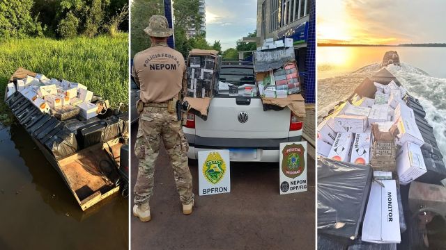 Imagem referente a notícia: Em menos de 2 anos, projeto da Itaipu e PF permitiu apreensão de quase 80 toneladas em drogas