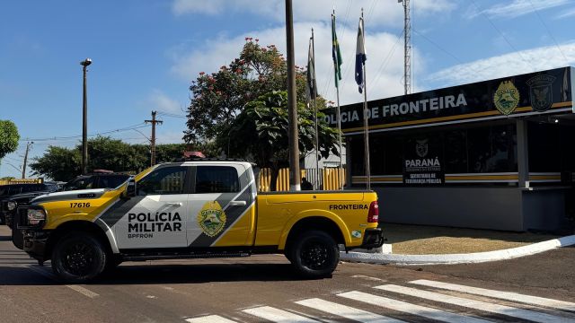 Imagem referente a notícia: BPFRON inaugura nova base em Santa Helena e reforça segurança na fronteira do Paraná