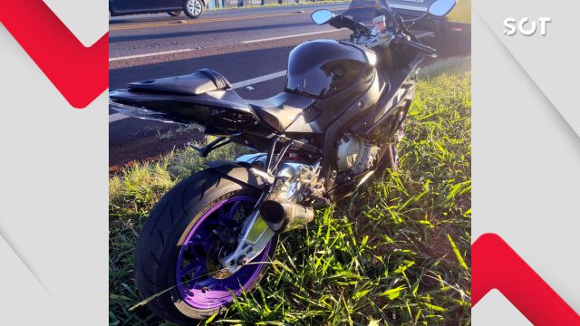 Placa “fantasma” chama atenção da PM e moto é apreendida na BR-277 em Cascavel