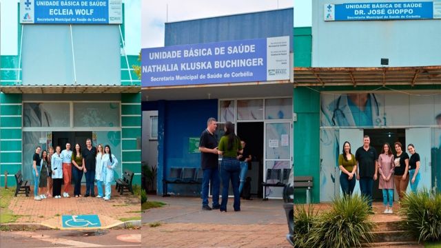 Imagem referente a notícia: Prefeito em exercício vai às UBS de Corbélia, ouve pacientes e inicia diagnóstico para melhorias na saúde pública